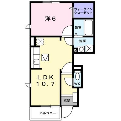 ヴィラ　セレッソ 101【管理NO：1-013113101-01010】 ★家具家電は申し込み後に搬入します★ ★2026年08月中旬入居可能★の物件画像