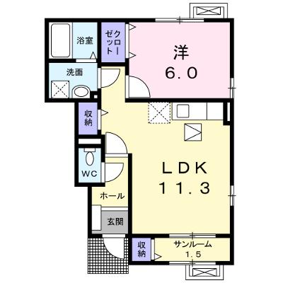 リーブル 103【管理NO：1-019767501-01030】 ★家具家電は申し込み後に搬入しますの物件画像