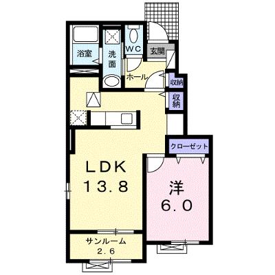 レックハウス　Ⅱ 103【管理NO：1-018435301-01030】 ★家具家電は申し込み後に搬入しますの物件画像