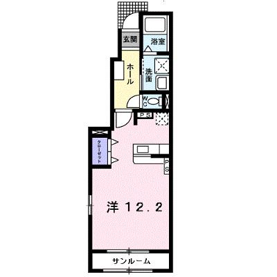 アルバ－ダ 105【管理NO：1-016727001-01050】 ★家具家電は申し込み後に搬入しますの物件画像