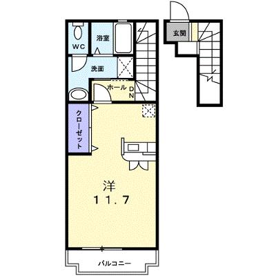 ハイムダイⅢ 202【管理NO：1-014903501-02020】 ★家具家電は申し込み後に搬入しますの物件画像