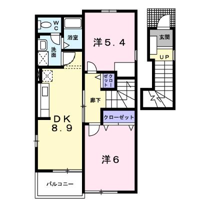 グランドール　Ｉ 201【管理NO：1-012293201-02010】 ★家具家電は申し込み後に搬入しますの物件画像