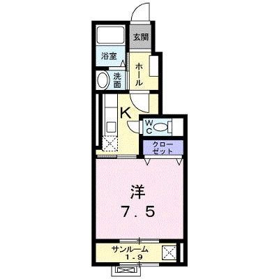 マ－ベラス・ウィング 104【管理NO：1-017721001-01040】 ★家具家電は申し込み後に搬入しますの物件画像