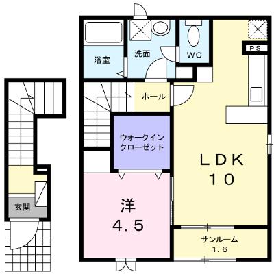 メゾン・ド・ルナ 202【管理NO：1-016263901-02020】 ★家具家電は申し込み後に搬入しますの物件画像