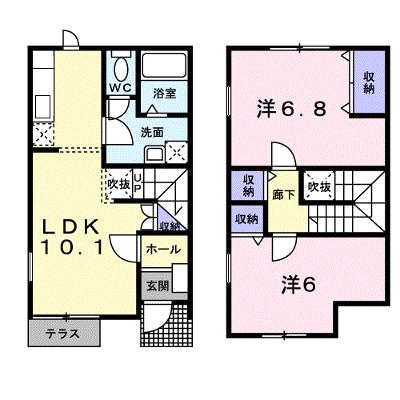 グランドール　Ｆ１ 101【管理NO：1-012293101-01010】 ★家具家電は申し込み後に搬入しますの物件画像
