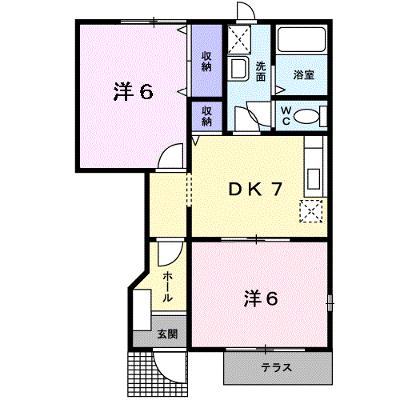 カーサ・プリーマ　Ｂ 103【管理NO：1-010626702-01030】 ★家具家電は申し込み後に搬入します 2026年07月下旬入居可能の物件画像