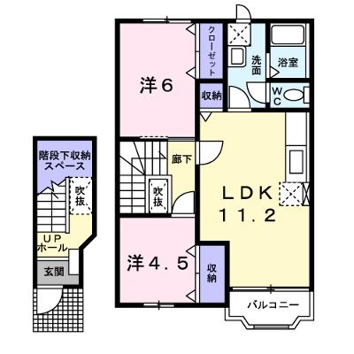 プリマヴェーラⅠ 202【管理NO：1-009556701-02020】 ★家具家電は申し込み後に搬入しますの物件画像