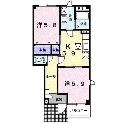 サウスプレイス 105【管理NO：1-009458801-01040】 ★家具家電は申し込み後に搬入します 2026年07月下旬入居可能の物件画像