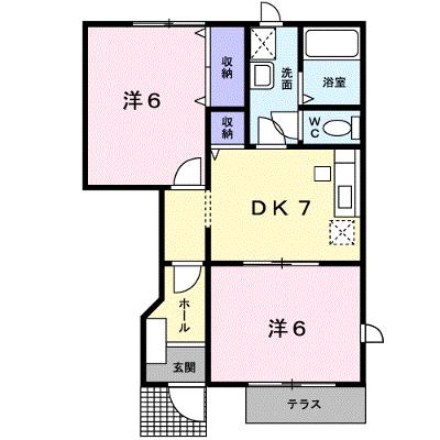 エクセルⅢ 102【管理NO：1-007770403-01020】 ★家具家電は申し込み後に搬入しますの物件画像