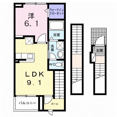 ナナラーピカケ 303【管理NO：1-028352501-03030】 ★家具家電は申し込み後に搬入しますの物件画像