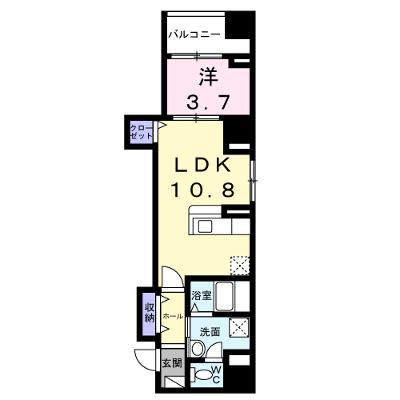 ベル・フルール 602【管理NO：1-027842701-06020】 ★家具家電は申し込み後に搬入します★の物件画像