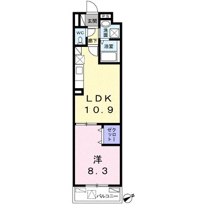 グランシャルマン 102【管理NO：1-025317401-01020】 ★家具家電は申し込み後に搬入します 2026年08月中旬入居可能の物件画像
