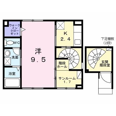 シティーライトⅠ 202【管理NO：1-028713601-02020】 ★家具家電は申し込み後に搬入します 2026年12月下旬入居可能の物件画像