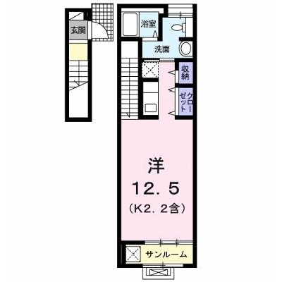 アンジュ・ブローテ 203【管理NO：1-023192001-02030】 ★家具家電は申し込み後に搬入します 2026年07月中旬入居可能の物件画像
