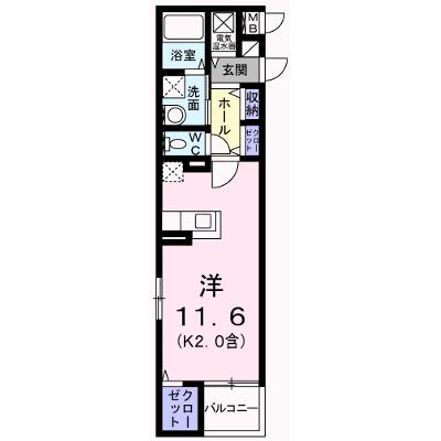 Ｓｈｉｎｅ　Ｍｉｒａ 403【管理NO：1-018316201-04030】 ★家具家電は申し込み後に搬入します 2026年07月中旬入居可能の物件画像