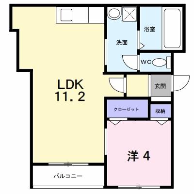 アーグラスＡ 102【管理NO：1-099327501-01020】 2026年07月中旬入居可能の物件画像