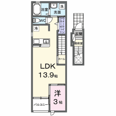 エターナル　ヴィレッジⅢ 205【管理NO：1-028554602-02050】 ★家具家電は申し込み後に搬入します★の物件画像