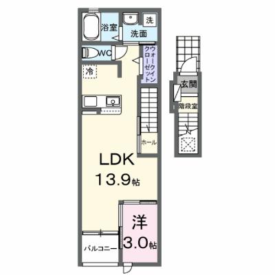 エターナル　ヴィレッジⅢ 203【管理NO：1-028554602-02030】 ★家具家電は申し込み後に搬入します 2026年09月下旬入居可能の物件画像