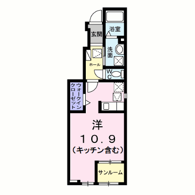 エターナル　ヴィレッジⅡ 101【管理NO：1-028554601-01010】 ★家具家電は申し込み後に搬入します★の物件画像