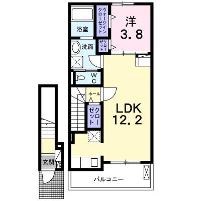 サウス・アデリーヌ 203【管理NO：1-027412701-02030】の物件画像