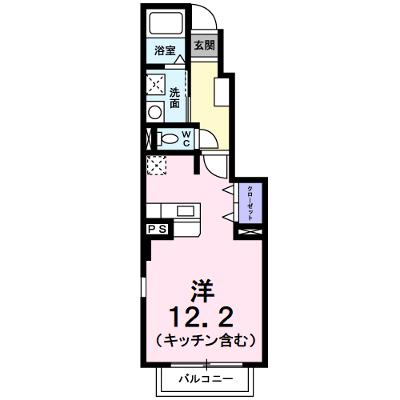 ベルソレイユ・ＵＡ 105【管理NO：1-016213701-01050】 2026年07月下旬入居可能の物件画像