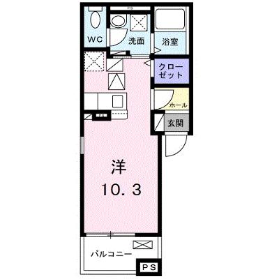 レスパース・プレザン 101【管理NO：1-028021501-01010】 ★家具家電は申し込み後に搬入しますの物件画像