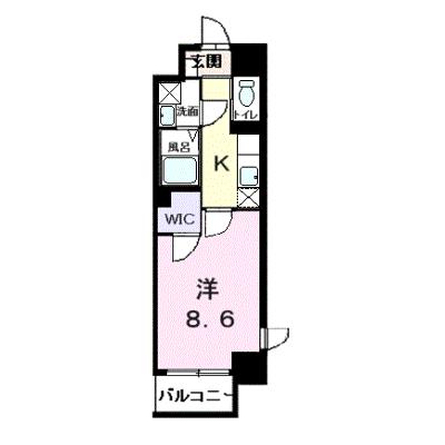 ホタカリュミエール・イワタ 401【管理NO：1-013365201-04010】 2026年08月中旬入居可能の物件画像