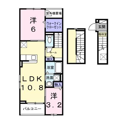 カルム　シーダ 303【管理NO：1-028269201-03030】 ★家具家電は申し込み後に搬入します★ ★2026年11月中旬入居可能★の物件画像