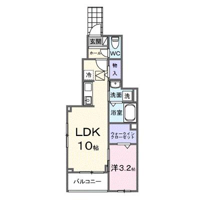 カルム　シーダ 103【管理NO：1-028269201-01030】 ★家具家電は申し込み後に搬入しますの物件画像