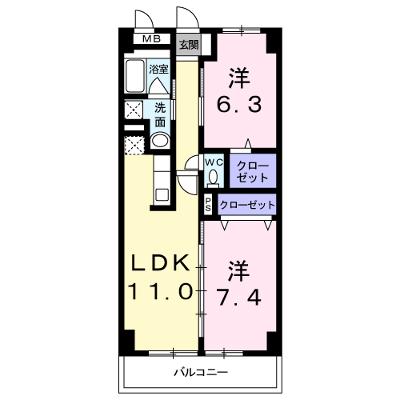 ピオニー 303【管理NO：1-019671701-03030】 ★家具家電は申し込み後に搬入します 2026年07月中旬入居可能の物件画像