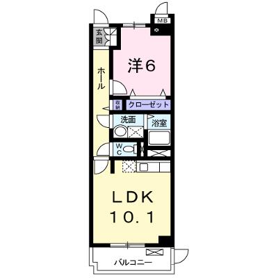 カルム　アビタシオン 101【管理NO：1-015065501-01010】 ★家具家電は申し込み後に搬入します 2026年07月下旬入居可能の物件画像