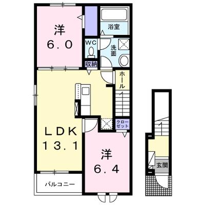 ロジェ桜並木 201【管理NO：1-027091201-02010】 ★家具家電は申し込み後に搬入します★ ★2026年10月上旬入居可能★の物件画像