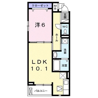 コンフォートアゼリア 103【管理NO：1-025504801-01030】 ★家具家電は申し込み後に搬入しますの物件画像