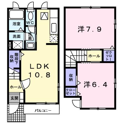グリーンヴィラージュⅡＢ 102【管理NO：1-013951302-01020】 ★家具家電は申し込み後に搬入します 2026年07月中旬入居可能の物件画像
