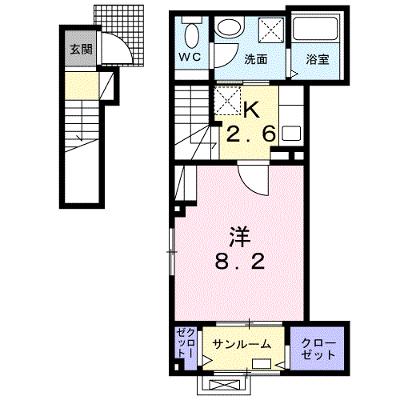 スティルライフ 205【管理NO：1-026129401-02050】 ★家具家電は申し込み後に搬入します 2026年07月下旬入居可能の物件画像