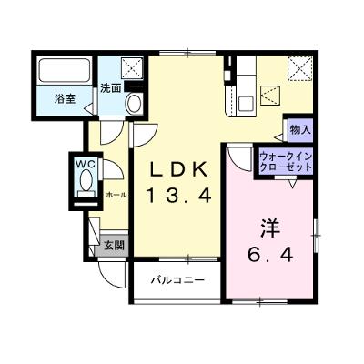 メゾン　ヒヨリ 103【管理NO：1-028380001-01030】 ★家具家電は申し込み後に搬入します 2026年09月下旬入居可能の物件画像