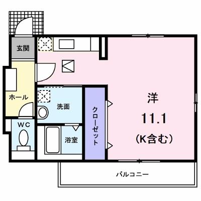メゾン・カサブランカＢ 101【管理NO：1-014293402-01010】 2026年07月中旬入居可能の物件画像