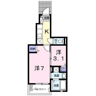ルミエール　モンドＢ 102【管理NO：1-022402802-01020】 ★家具家電は申し込み後に搬入します 2026年07月中旬入居可能の物件画像