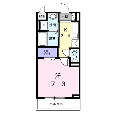 プリムヴェールⅤ 202【管理NO：1-027836001-02020】 ★家具家電は申し込み後に搬入します 2026年08月中旬入居可能の物件画像