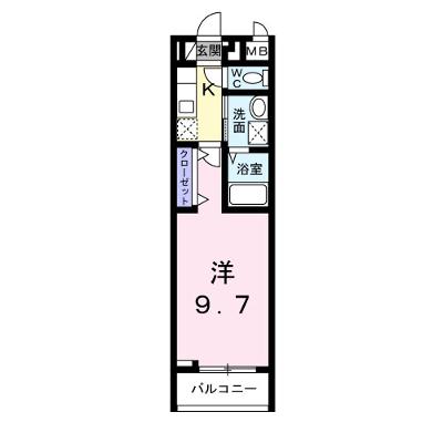 リバーバッグ　Ⅱ 302【管理NO：1-027398001-03020】 ★家具家電は申し込み後に搬入します 2026年08月中旬入居可能の物件画像