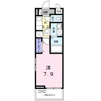 エスポワメゾンⅢ 102【管理NO：1-022253701-01020】 ★家具家電は申し込み後に搬入します 2026年07月上旬入居可能の物件画像