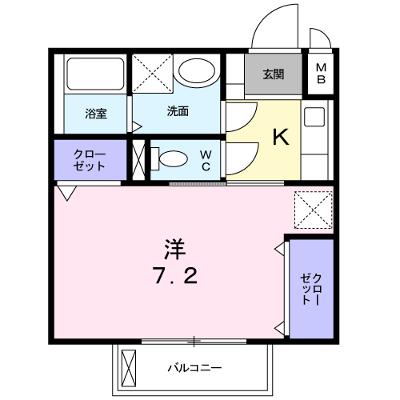 エスポワメゾン 104【管理NO：1-015650601-01040】 ★家具家電は申し込み後に搬入します★の物件画像