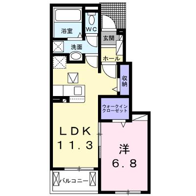 グリシーヌ・イースト 103【管理NO：1-026969401-01030】 ★家具家電は申し込み後に搬入しますの物件画像