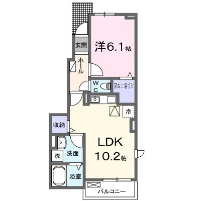横須賀デントＫ 101【管理NO：1-028616801-01010】 ★家具家電は申し込み後に搬入します 2026年10月上旬入居可能の物件画像