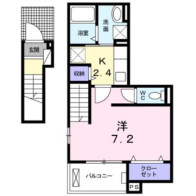 サザンクロス 202【管理NO：1-021511001-02020】 ★家具家電は申し込み後に搬入しますの物件画像
