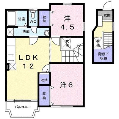 ヴィレッジハウスⅠ 201【管理NO：1-012688401-02010】 ★家具家電は申し込み後に搬入しますの物件画像