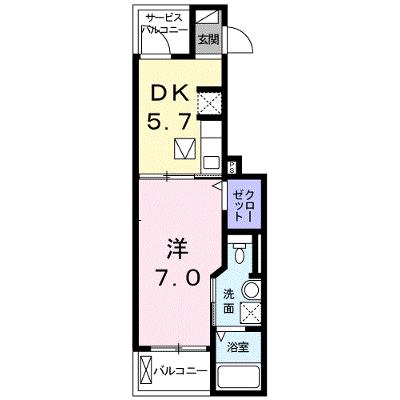 カシータ　テラス　湘南 102【管理NO：1-019990401-01020】 ★家具家電は申し込み後に搬入します 2026年08月上旬入居可能の物件画像