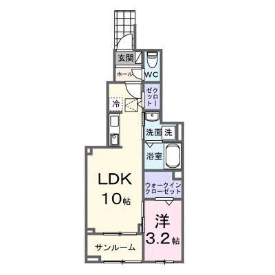 プリティーマーメイド 104【管理NO：1-027888101-01040】 ★家具家電は申し込み後に搬入します 2026年08月上旬入居可能の物件画像