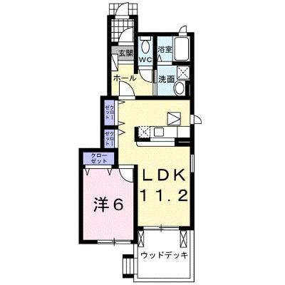 ヒルトップテラスＡ 101【管理NO：1-016334501-01010】 ★家具家電は申し込み後に搬入します 2026年07月中旬入居可能の物件画像