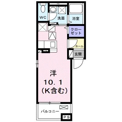 セレノ・イリーデ 101【管理NO：1-027993601-01010】 ★家具家電は申し込み後に搬入します★の物件画像